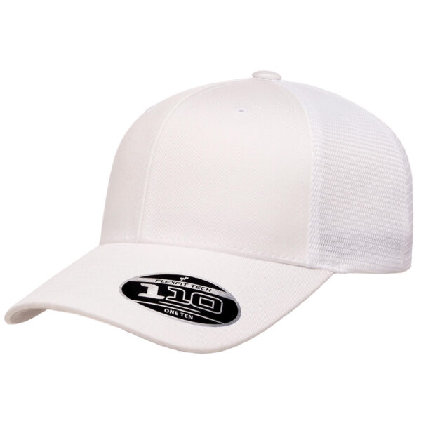 WHITE/MESH BACK/ FLEXFIT -110