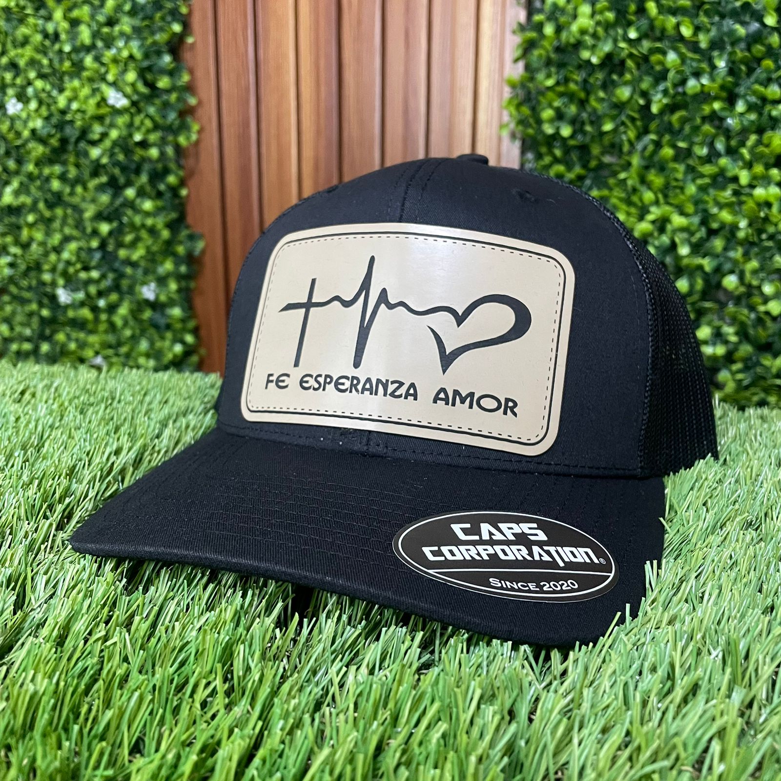 GORRA RICHARDSON BLACK- FE/ESPERANZA/AMOR