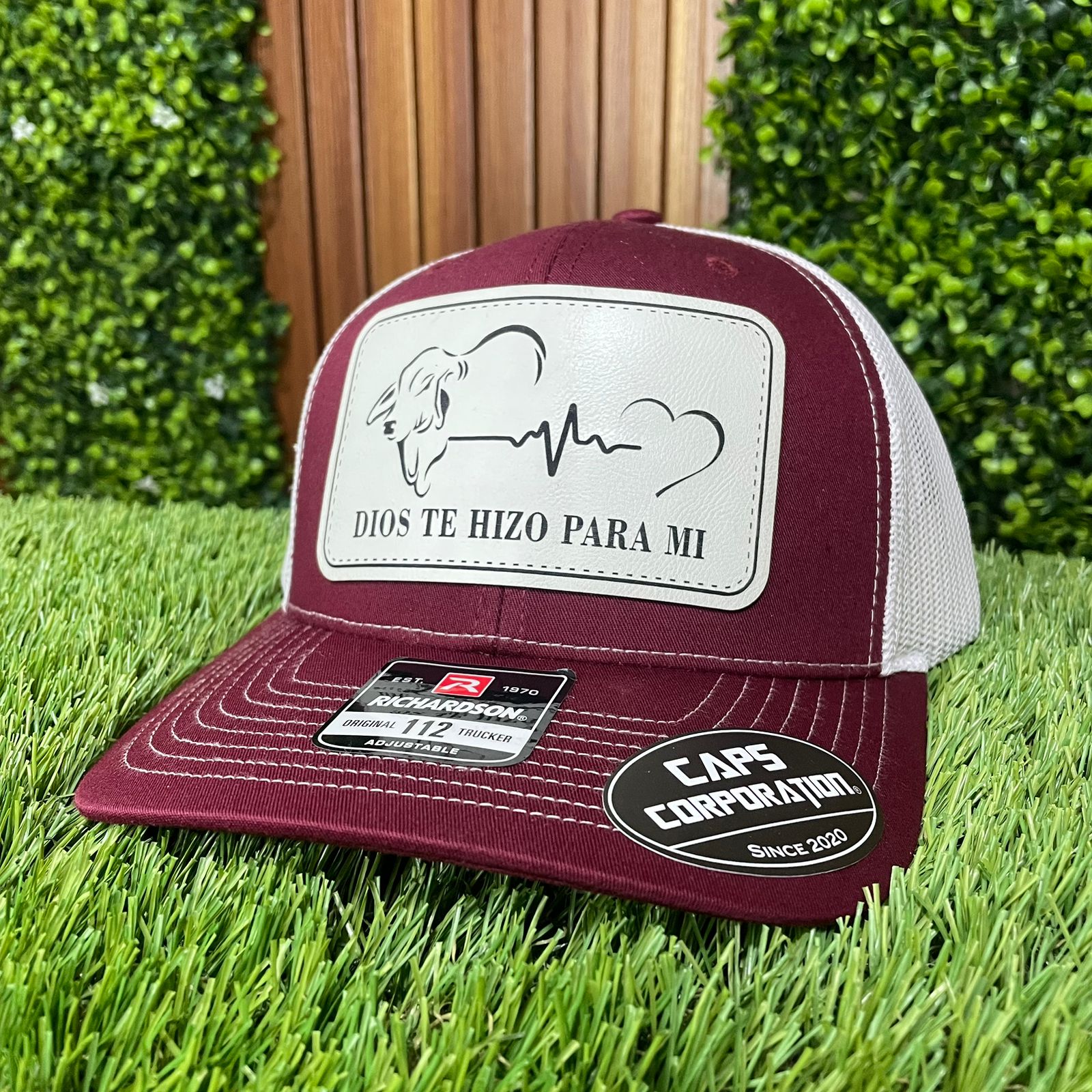 GORRA RICHARDSON CARDINAL/WHITE- DIOS TE HIZO PARA MI