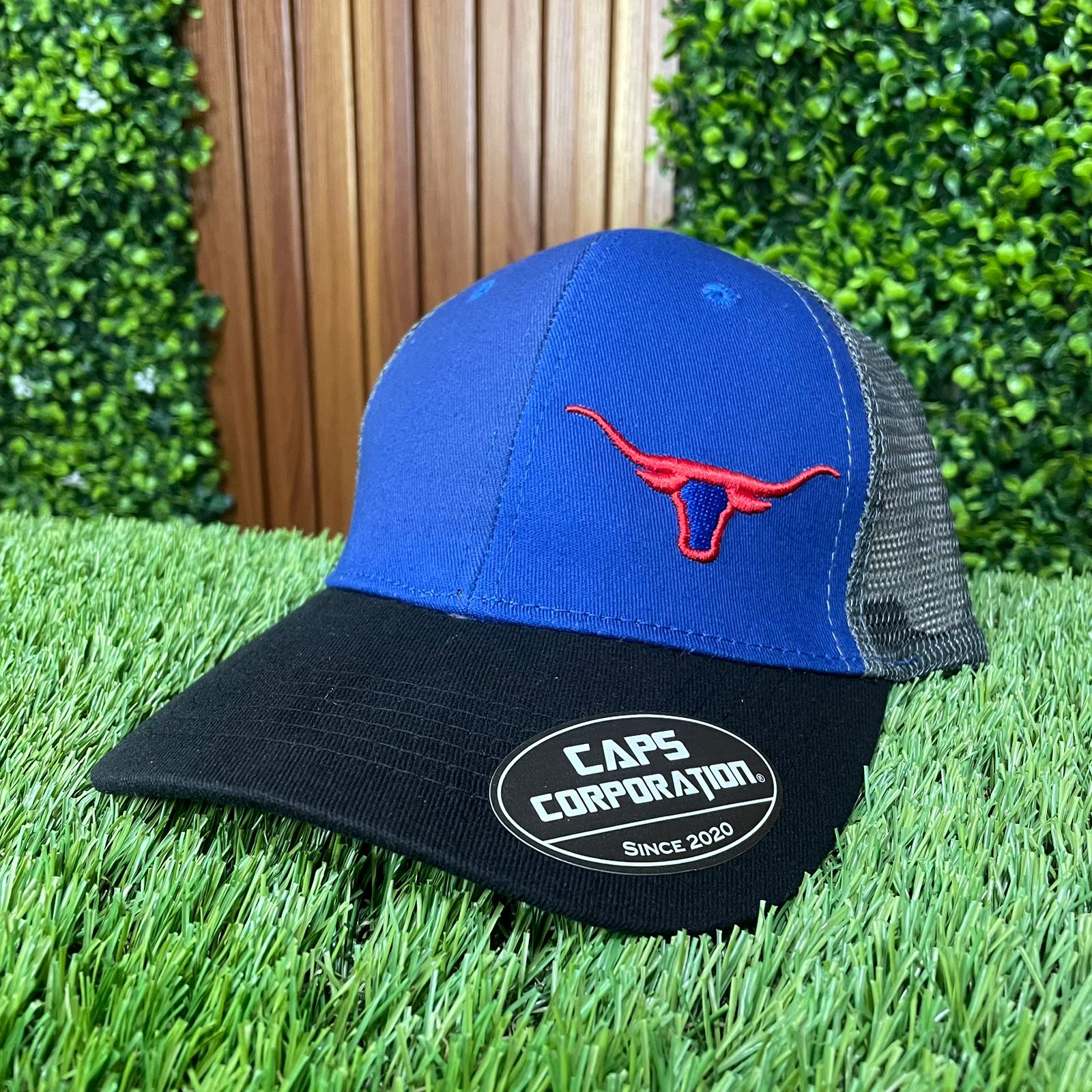 GORRA VALUCAP ROYAL/NAVY/GREY - RED/BULL