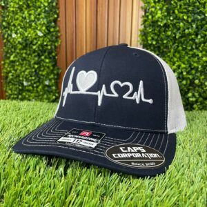 RICHARDSON BLACK/WHITE- HEARTBEATS